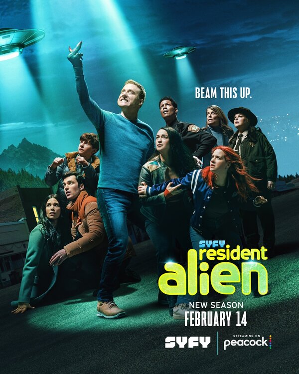 Засланец из космоса 4 сезон сериал постер